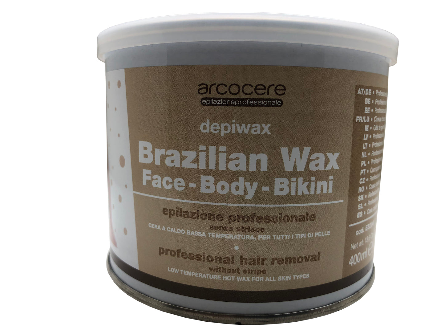 Brazilian wax hair removal