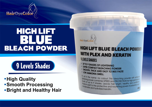 Hair Bleach blue powder 500g