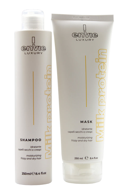 Envie Milk hair Mask and milk shampoo 250ml