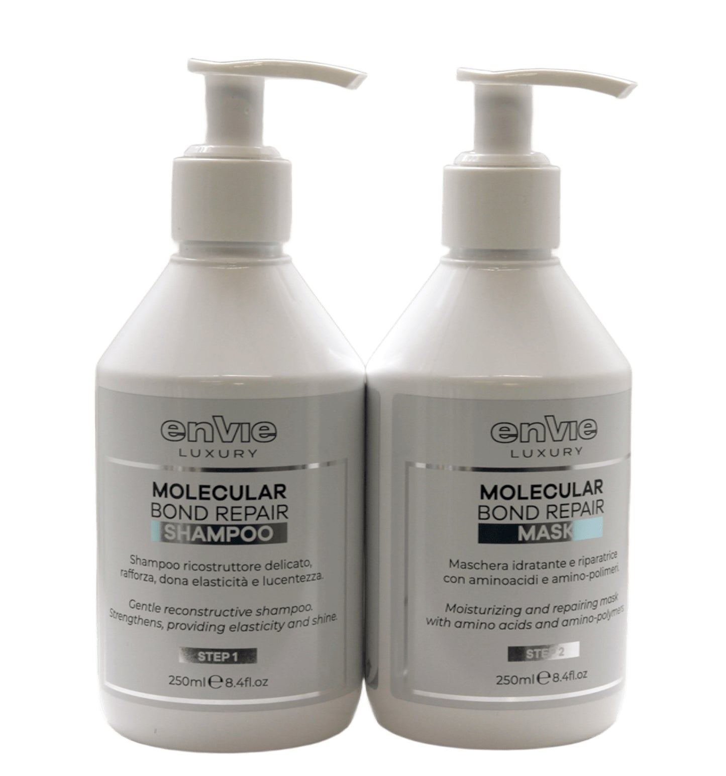 ENVIE Molecular bond repair shampoo and Hair mask