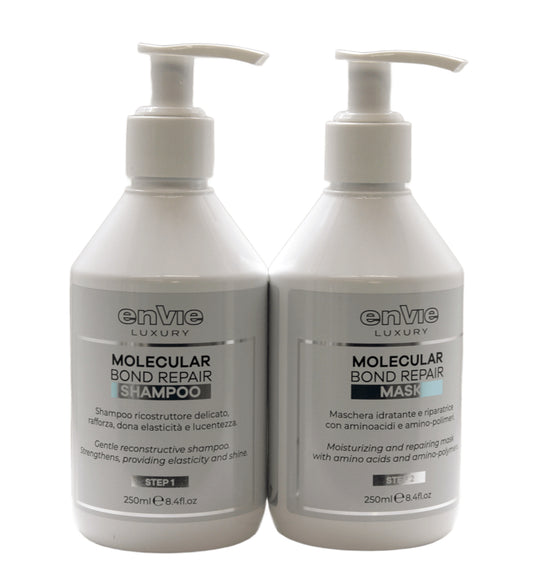 ENVIE Molecular bond repair shampoo and Hair mask