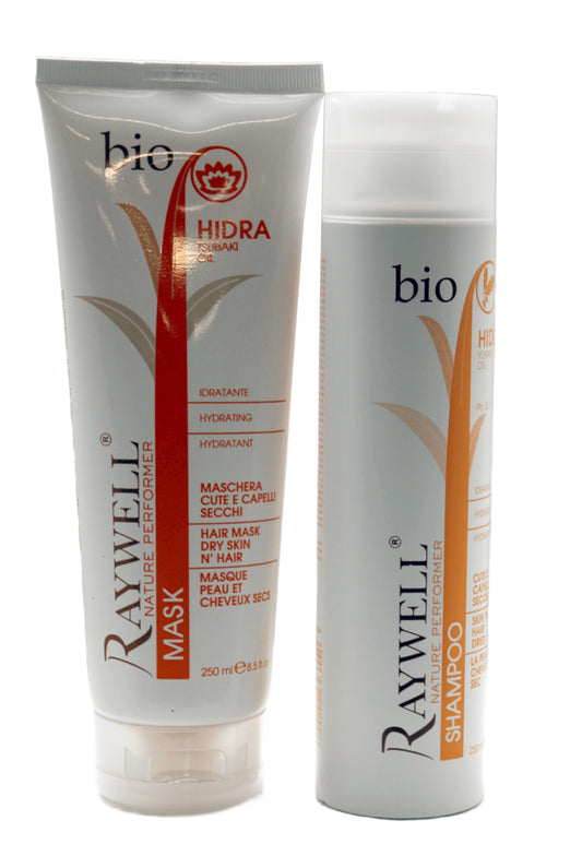 Raywell Hidra hair shampoo and hair mask Bio Hydra 250ml