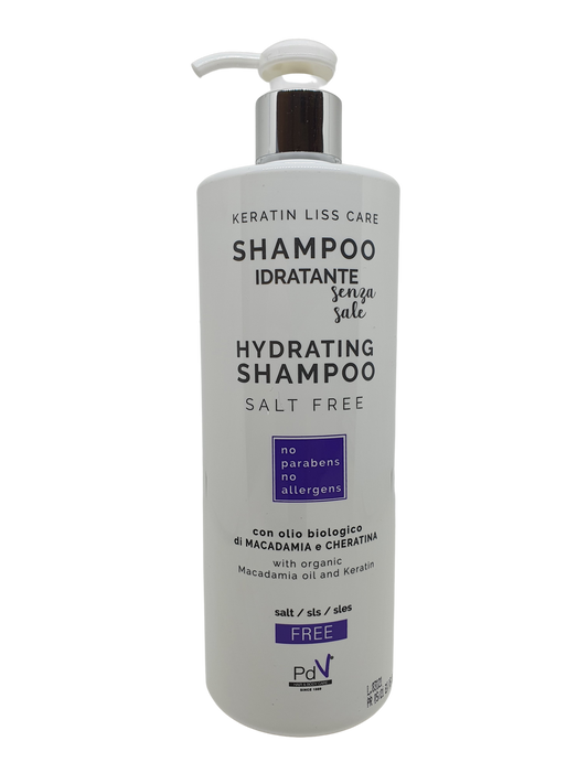 keratin Shampoo Salt and Sulphate Free 500ml